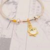 925 Sterling Silver Anime Sailor Moon Gold Color Charms Beads For Bracelet Bangle Charms DIY Jewelry Making Sailor Fans Gift