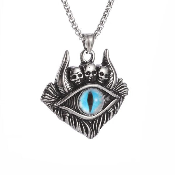 Eye of Horus Necklace Evil Eye Pendant Ancient Egypt Protection Necklace Jewelry Gift Men and Women Spiritual Amulets