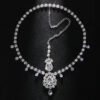 Bohemian Bridal Headband Crystal Waterdrop Headpiece Hair Chain for Women Wedding Rhinestone Forehead Jewelry Hair Accesories