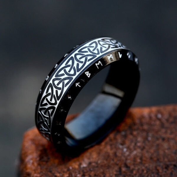 Beier New Design Viking Vintage Odin Norse Viking Wolf Dragon Totem Men's Ring Jewelry Wholesale Drop Shipping - Rings