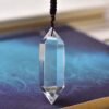 Natural Crystal Pendant Jewelry Amethyst Stone Point