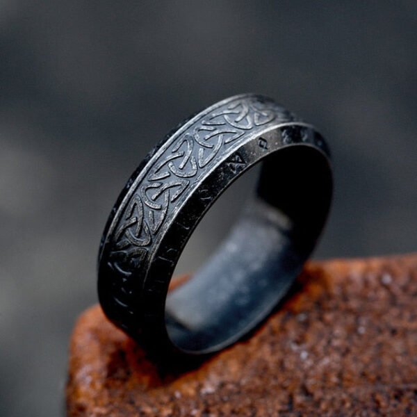 Beier New Design Viking Vintage Odin Norse Viking Wolf Dragon Totem Men's Ring Jewelry Wholesale Drop Shipping - Rings