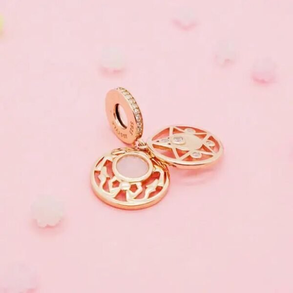 925 Sterling Silver Anime Sailor Moon Gold Color Charms Beads For Bracelet Bangle Charms DIY Jewelry Making Sailor Fans Gift