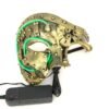 Steampunk Masquerade Ghost Cosplay Mask Mechanical Equipment Half Face Halloween costume Christmas party accessories Adult Gift
