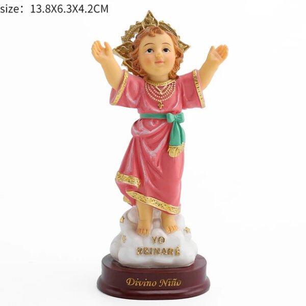 Jesus Statues/ Virgin Mary Figurine Sculpture Christian Wedding Gift Xmas Desktop Display Decors Renaissance Collection Gifts