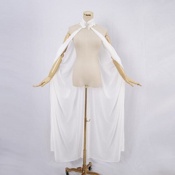 Women Medieval Fairy Shawl Cape Chiffon Gothic Wicca Robe Black Green Cosplay Victorian Dress Cloak Halloween Costume For Women - Cosplay Costumes