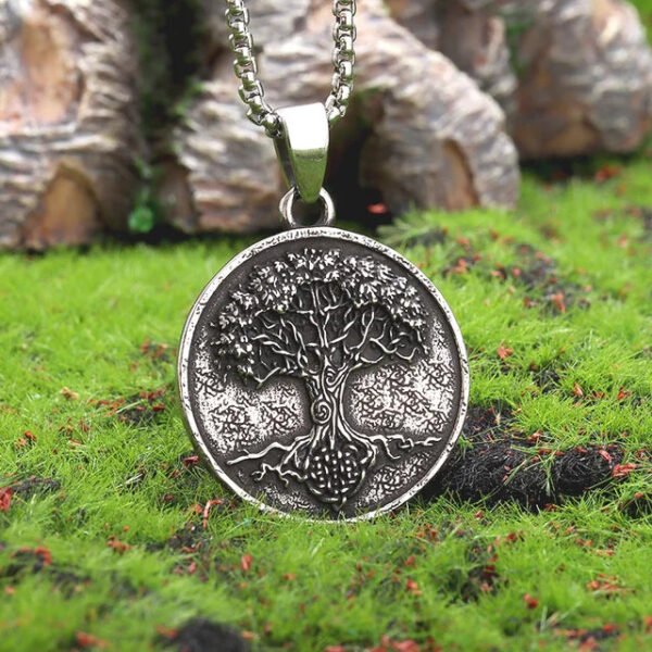 Retro Gothic Mystical Angel Wings Pendant Necklace