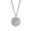 Dawapara Religious Solomon Necklace Magic Square Talisman Pendants Protection Wealth Amulet Stainless Steel Jewelry