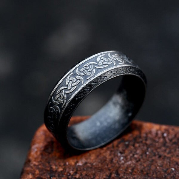Beier New Design Viking Vintage Odin Norse Viking Wolf Dragon Totem Men's Ring Jewelry Wholesale Drop Shipping - Rings