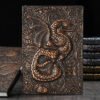 3D Three-dimensional Dragon A5 Notebook European Retro Thickened Pu Embossed Notepad Diary Business Gift Office Supplies