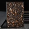 3D Three-dimensional Dragon A5 Notebook European Retro Thickened Pu Embossed Notepad Diary Business Gift Office Supplies