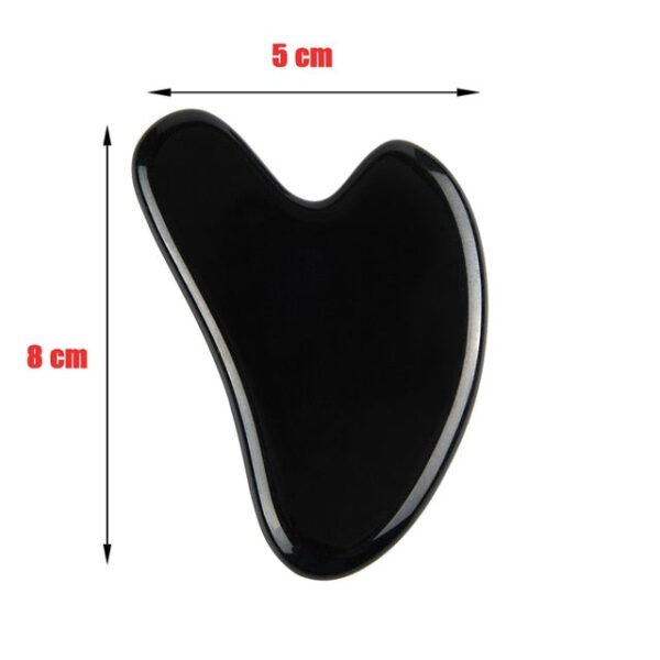 Natural Stone Jade Gouache Scraper Rose Quartz Facial Gua Sha Tools Neck Massager for Face Lifting Wrinkle Remover Beauty Health|Facial Care Tool|