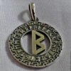 Viking Talisman Pendant Viking Rune Amulet Tyr Necklace Occult Jewelry