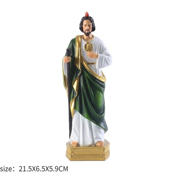 Jesus Statues/ Virgin Mary Figurine Sculpture Christian Wedding Gift Xmas Desktop Display Decors Renaissance Collection Gifts