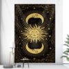 Tarot Card Psychedelic Scene Home Decoration Art Tapestry Hippie Bohemian Decoration Divination Wall Hanging Sheets - Tapestry