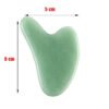 Natural Stone Jade Gouache Scraper Rose Quartz Facial Gua Sha Tools Neck Massager for Face Lifting Wrinkle Remover Beauty Health|Facial Care Tool|