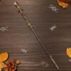 Natural Crystal Scepter Wiccan Wand Magic Altar Ornament Vintage Fairy Wood Stick Props Accessories Handmade Unique Jewelry Gift - Hair Jewelry