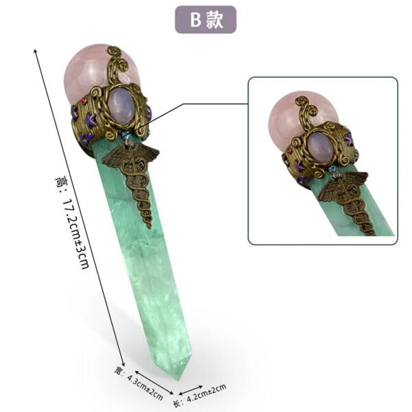 Crystal Wands: Hand-Carved Natural Amethyst Unlock The Magick