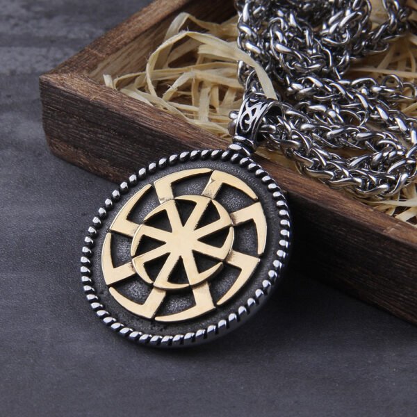 stainless steel viking pendant necklace for men new arrival high quality charm jewelry