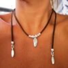 wrap necklace bohemian necklace Boho jewelry bohemian jewelry hippy jewelry bohemian necklaces